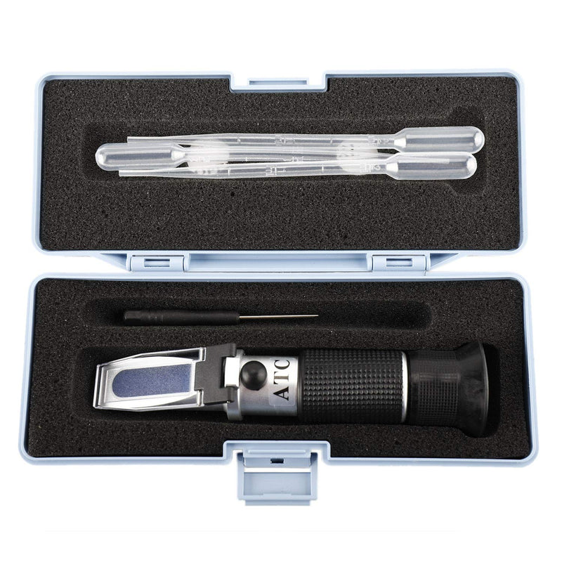 [Australia - AusPower] - Toolly DEF Refractometer, Measuring Diesel Exhaust Fluid Concentration of Diesel Engines, Urea Ablue AUS32 Concentraction Measuring Tool, with ATC Function 