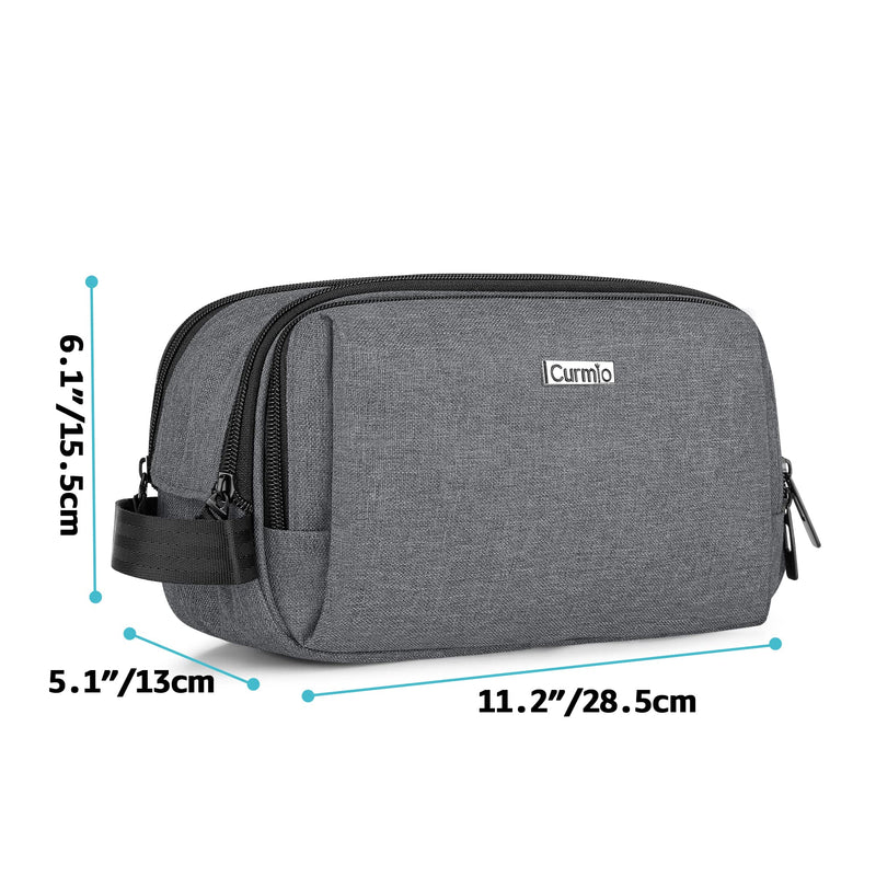 [Australia - AusPower] - CURMIO CPAP Travel Bag Compatible with ResMed AirMini Machine, Portable CPAP Supplies Carrying Case Storage Bag, Gray (Empty Bag Only, Patent Pending) 