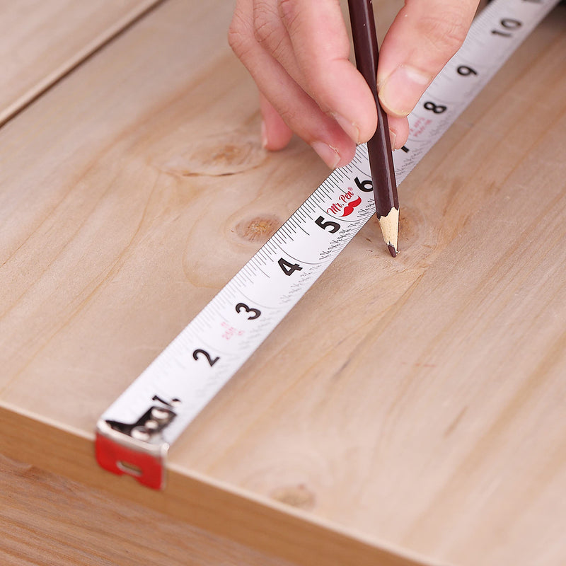 [Australia - AusPower] - Mr. Pen- Tape Measure, 25-Foot, Steel Measuring Tape, Retractable Measuring Tape, Tape Measure with Fractions, Easy Read Tape Measure, Tape Measure 25 ft, Steel Tape Measure. 