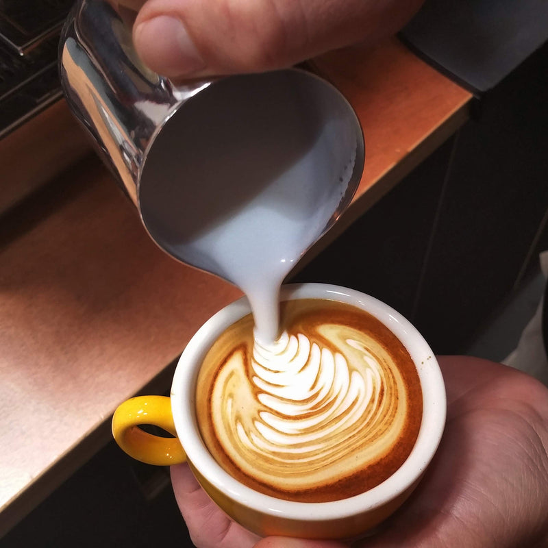 [Australia - AusPower] - Rhino Coffee Gear 0799439358027 Milk Pitcher, 20 oz, Silver Professional 