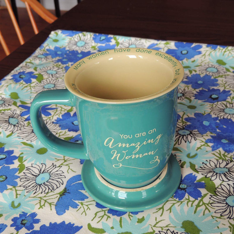 [Australia - AusPower] - Abbey Gift (Abbey & CA Gift Amazing Woman Mug and Coaster Set, 1 Count (Pack of 1), Multicolor 