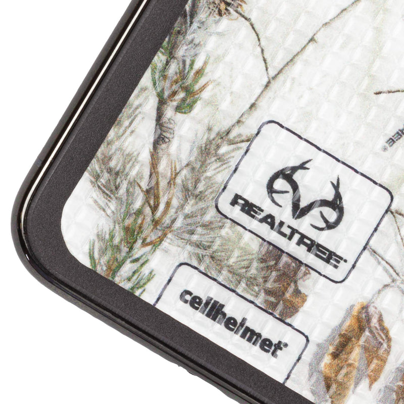 [Australia - AusPower] - cellhelmet TACKBACKS | Universal Non-Slip Phone Grip, Device Grip Tape | Phone - Standard (2.25" x 4") | Licensed Realtree AP Snow Camo | Protective Phone Back 