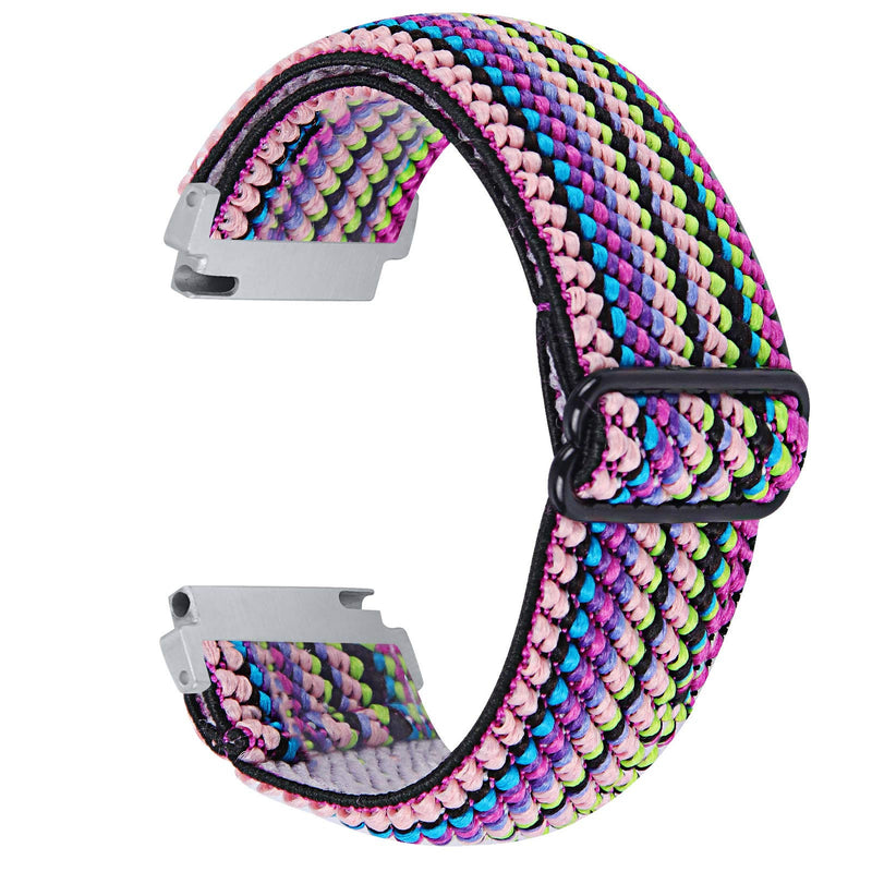 [Australia - AusPower] - Chofit Elastic Watch Band Compatible with Amazfit GTS/GTS2/GTS 2 mini/GTS 2e/GTS 3, 20mm Soft Strap for Men Women Replacement Wristbands for Amazfit Bip U Pro/Bip/Bip Lite/Bip S/Bip S lite/Bip U Colorful 