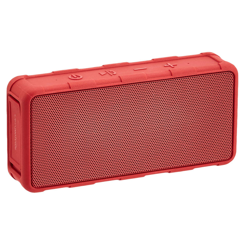 [Australia - AusPower] - Amazon Basics Portable Outdoor IPX5 Waterproof Bluetooth Speaker - Red, 5W 