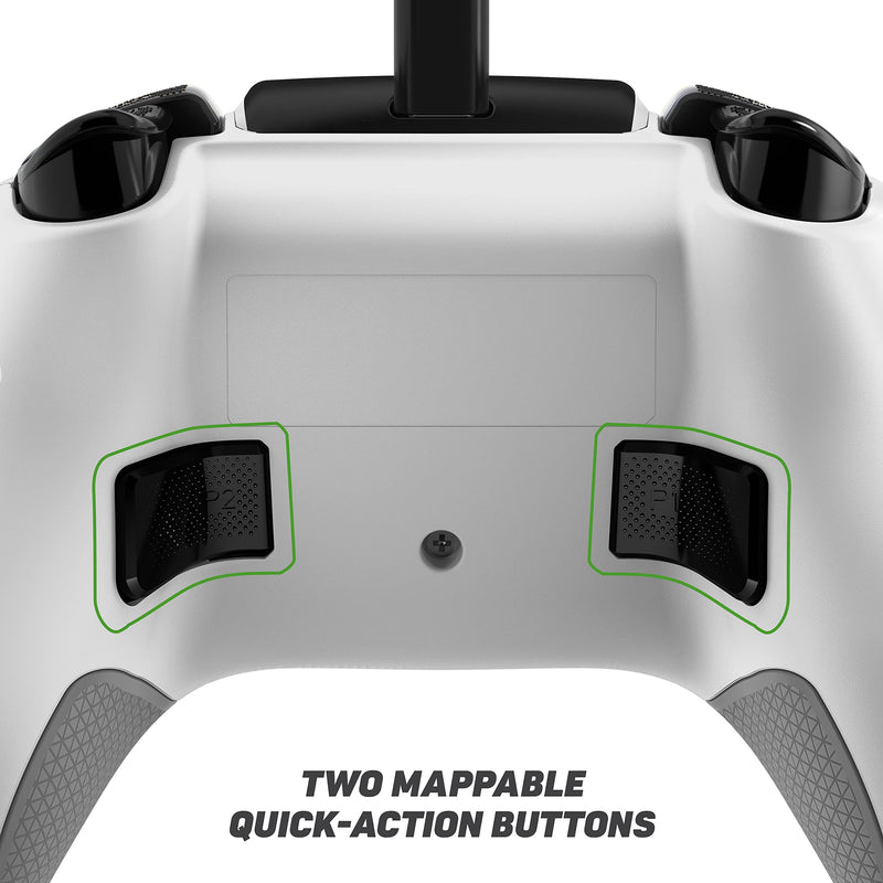[Australia - AusPower] - Turtle Beach Recon Controller Wired Gaming Controller for Xbox Series X & Xbox Series S, Xbox One & Windows 10 PCs Featuring Remappable Buttons, Audio Enhancements, and Superhuman Hearing - White 