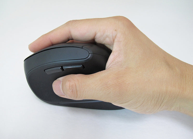 [Australia - AusPower] - MOJO Silent Bluetooth Vertical Mouse - Wireless Optical Ergonomic Mouse w/Adjustable Sensitivity Bluetooth Only 