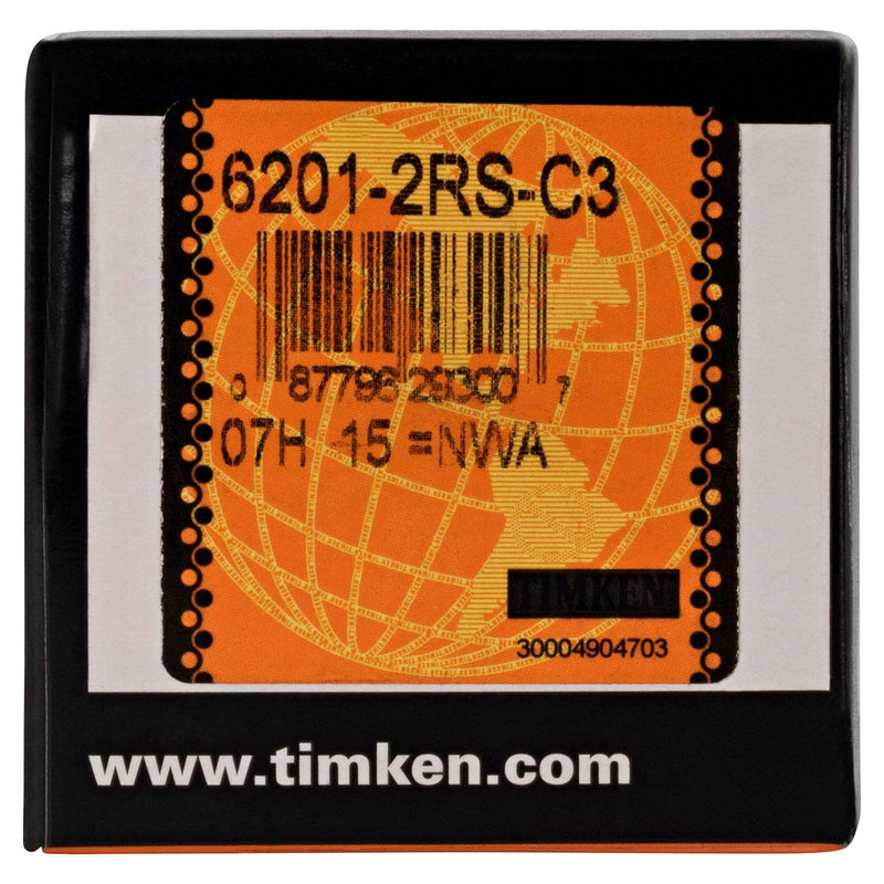 [Australia - AusPower] - Timken 6201-2RSC3 6201-2RS Deep Groove Ball Bearing 12x32x10mm American Brand 