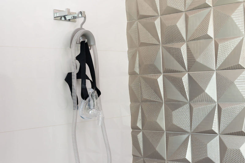 [Australia - AusPower] - CPAP Hose Hanger by Snugell ® | Universal Holder Fits All CPAP Tubing | Convenient for Tube Cleaning and Drying 