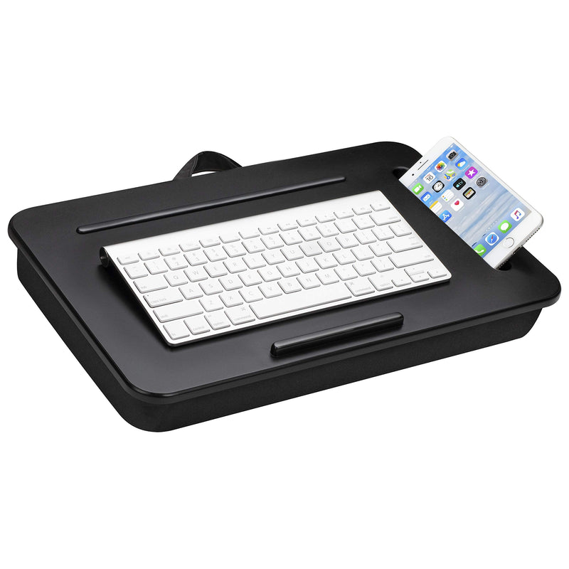 [Australia - AusPower] - LapGear Sidekick Lap Desk - Black - Fits Up to 15.6 Inch Laptops - Style No. 44218 