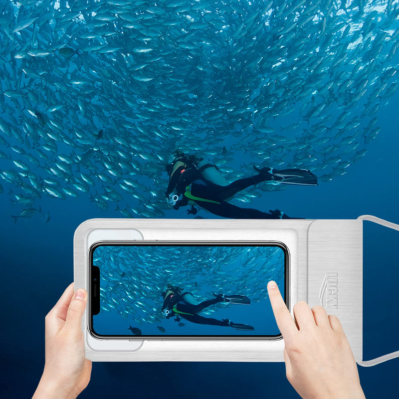 [Australia - AusPower] - LUCKY Fish Finder Waterproof Case Portable Water Resistant Mobile Bag Handheld Dry Bag Lightweight 