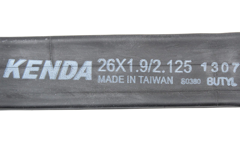 [Australia - AusPower] - Kenda Inner Tubes Black 26x1.90/1.95/2.10/2.125 Schrader Valve For MTB Mountain Bike, Bulk 2 Pack 