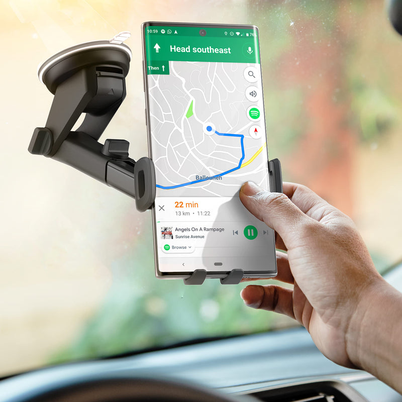 [Australia - AusPower] - Encased Car Mount Phone Holder for Samsung Galaxy S9/S10/S20/S21/S22 Ultra/Plus/Note 10/20 Car Mount Holder - Windshield/Dashboard Compatible 