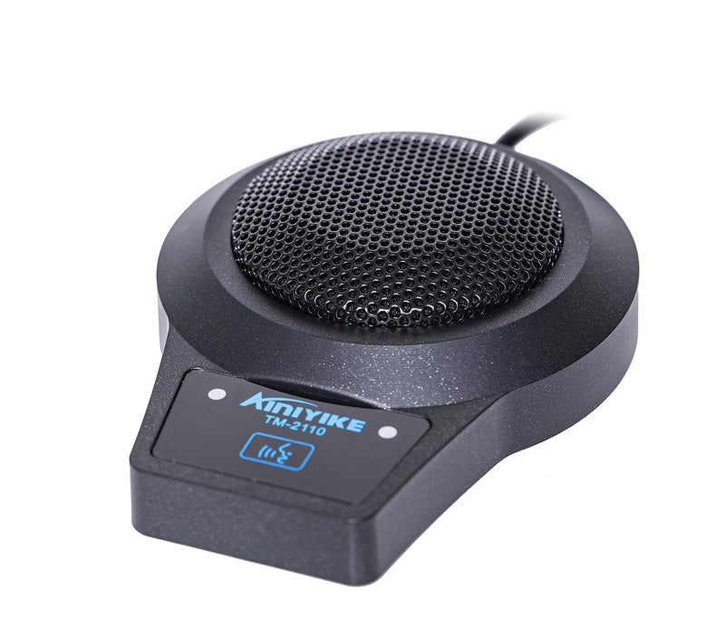 [Australia - AusPower] - AInIYIKE TM-2110 Conference USB Microphone for Computer Desktop and Laptop with 360° / 20' Long Pick Up Range Compatible with Windows and Mac for Dictation, Recording, YouTube, Conference Call, Skype 