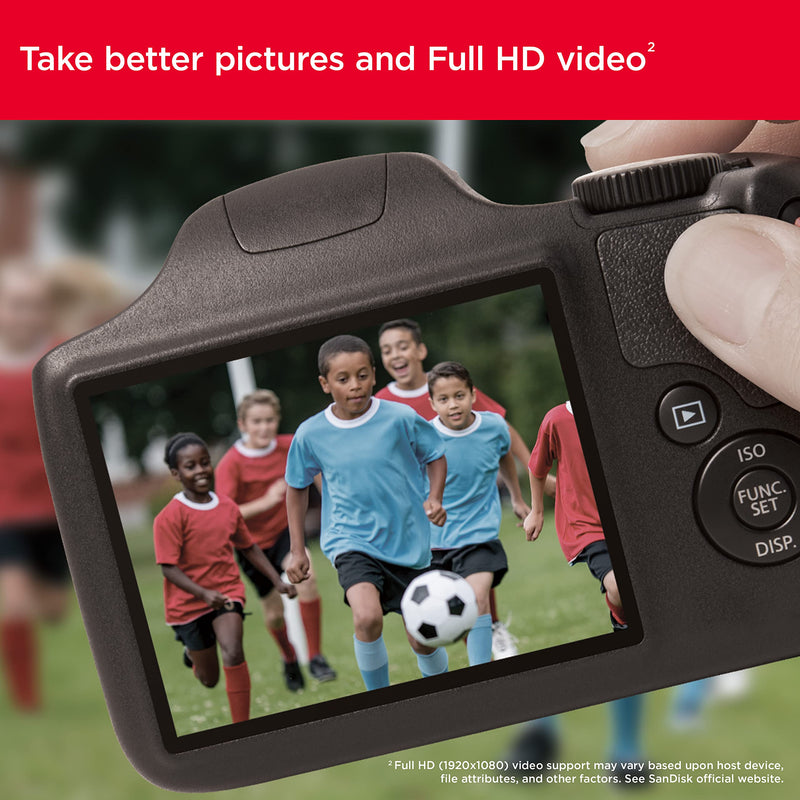 [Australia - AusPower] - SanDisk 32GB Ultra SDHC UHS-I Memory Card - 120MB/s, C10, U1, Full HD, SD Card - SDSDUN4-032G-GN6IN 