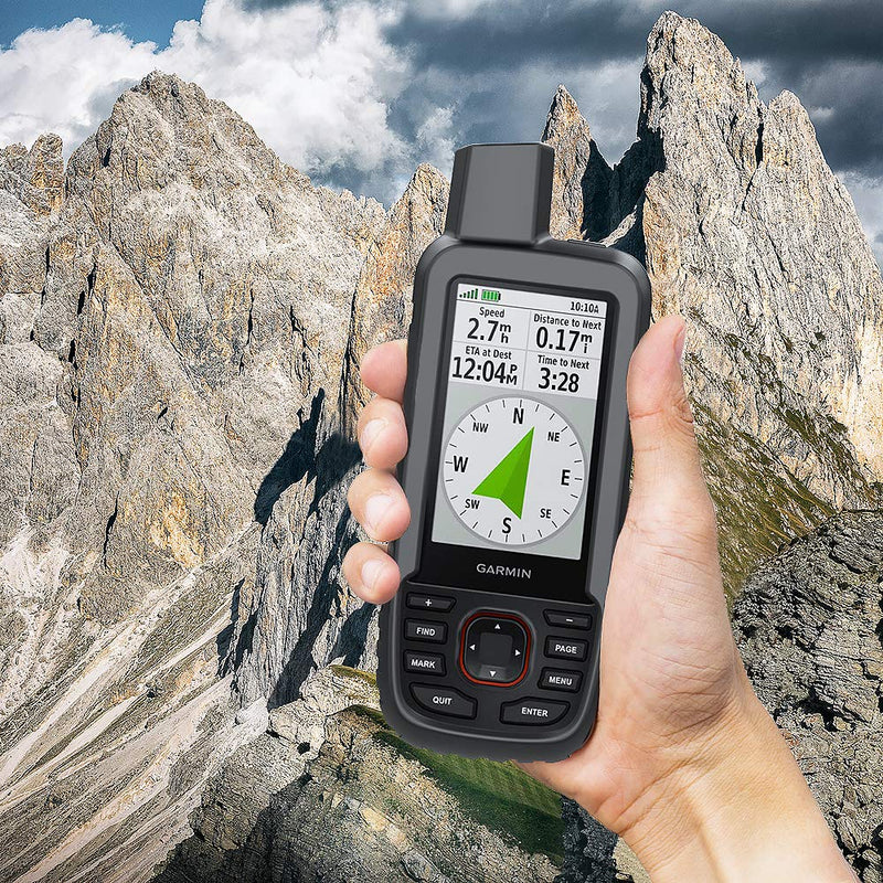 [Australia - AusPower] - TUSITA Case Compatible with Garmin GPSMAP 66i - Silicone Protective Cover - Handheld GPS Accessories 
