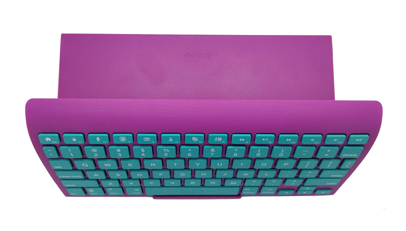[Australia - AusPower] - ZAGGkeys Case with Universal Wireless Keyboard for All Bluetooth Smartphones and Tablets - Berry/Aqua Berry and Aqua 