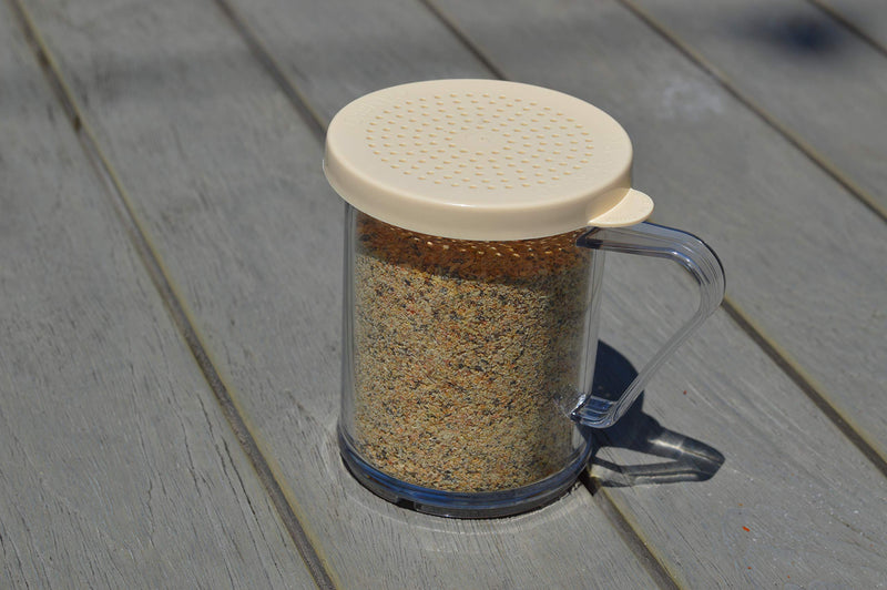 [Australia - AusPower] - Cambro (96SKRD135) 10 oz Shaker w/Removable Salt & Pepper Lid - Camwear® 