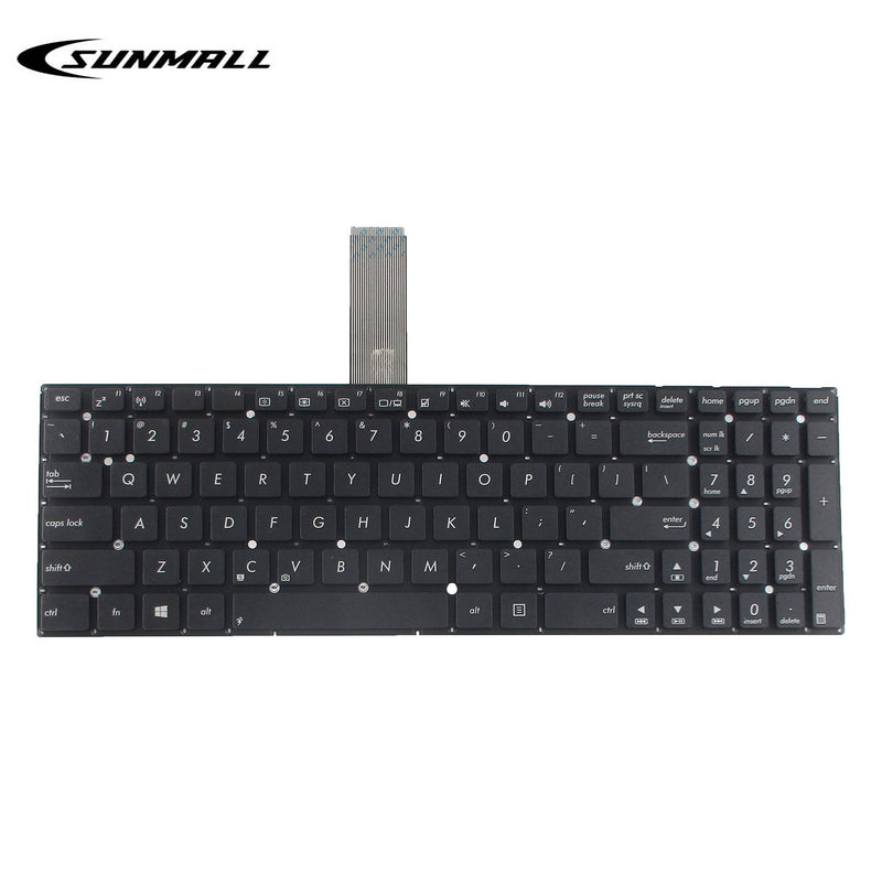 [Australia - AusPower] - SUNMALL Keyboard Replacement for asus r510l x550 x550ca k550 x552l Series Laptop Black US Layout 