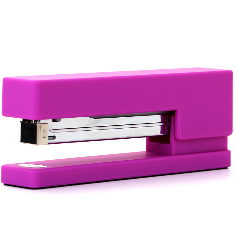 [Australia - AusPower] - Office + Style Stapler Precision Jam-Free Full Strip Non-Skid Stapler, Purple 