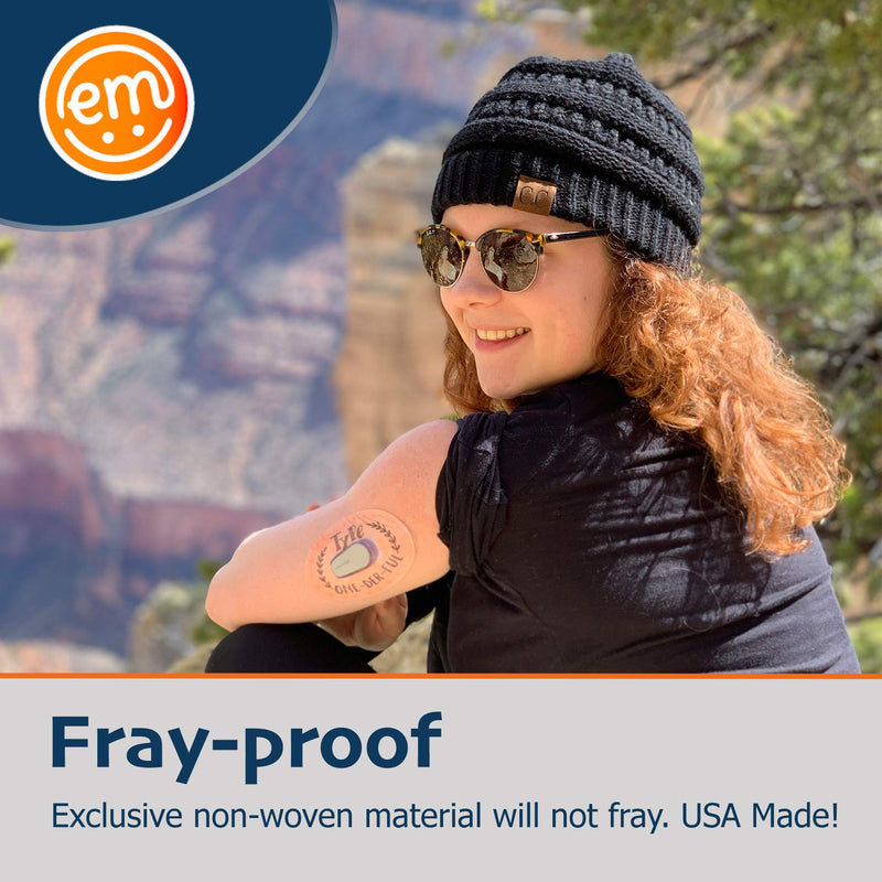 [Australia - AusPower] - ExpressionMed - Adhesive Patch for Omnipod (5-Pack) - Made in The USA, Waterproof, Split Backing, CGM Tape (Dreamy Escapes Variety Pack) 