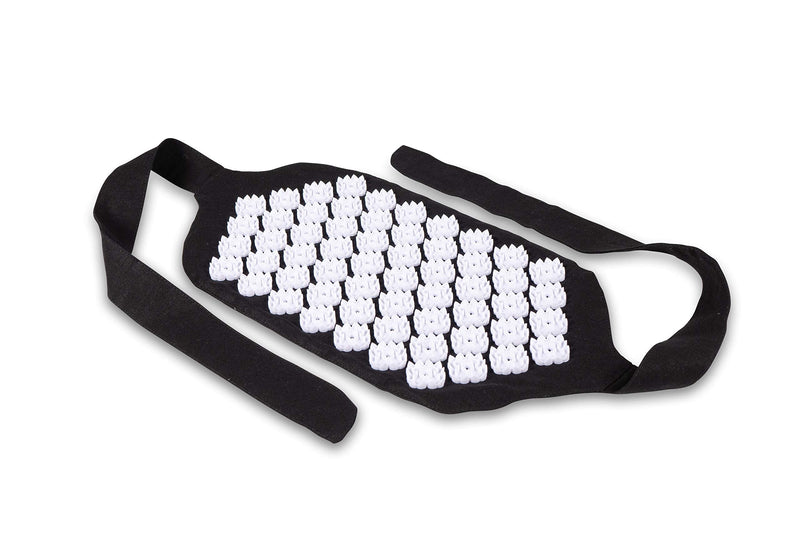 [Australia - AusPower] - Kanjo Premium Acupressure Belt - Lightweight on-the-go Pain Relief - Relieves Back Pain - 100 % Cotton Linen - Includes Carry Bag - Onyx 