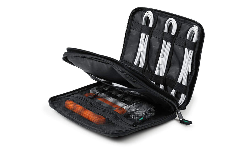 [Australia - AusPower] - Slappa Travel Organizer for Electronic Devices, Charging Cables, Flash Storage and Accessories; Small (SL-TRAVELORGANIZER-SM) 