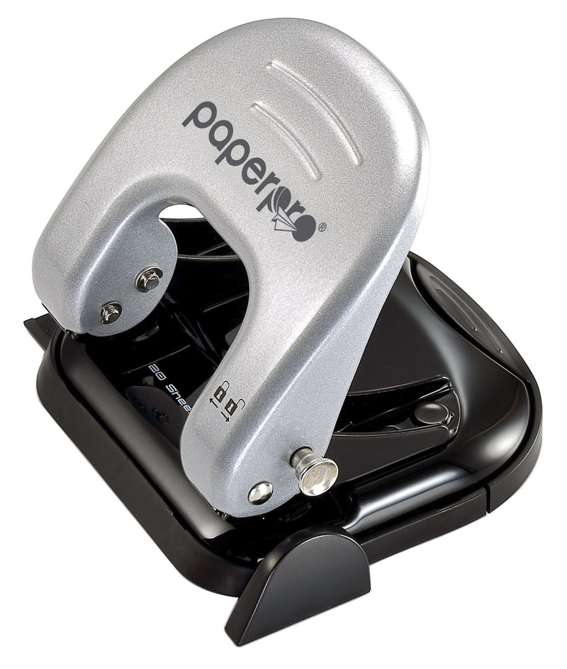 [Australia - AusPower] - Bostitch Office EZ Squeeze Reduced Effort 2-Hole Punch, 20 Sheets, Locking Handle, Silver (2310) 