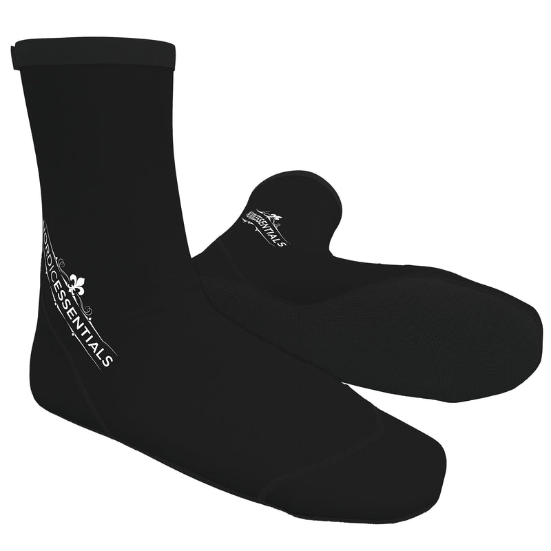[Australia - AusPower] - Beach Socks [2 Pairs] - by Nordic Essentials - 1 Year Warranty Black + Blue X-Small 