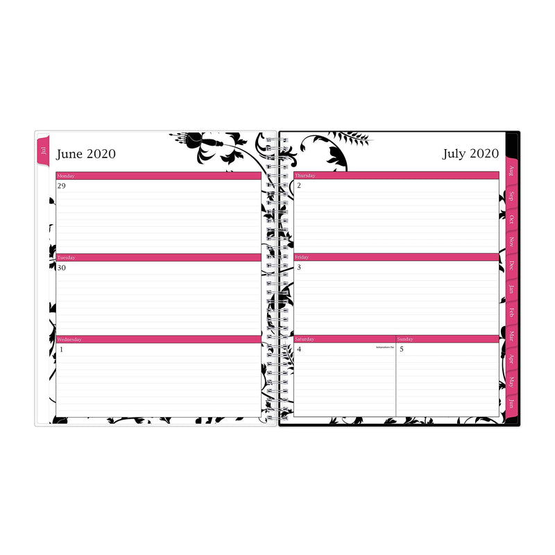 [Australia - AusPower] - Blue Sky 2020-2021 Academic Year Weekly & Monthly Planner, Flexible Cover, Twin-Wire Binding, 8.5" x 11", Analeis Old Edition 8.5" x 11" 