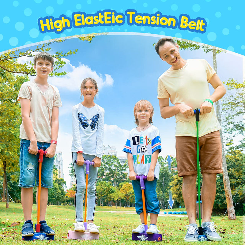 [Australia - AusPower] - Toys for 3-12 Year Old Boys Girls, Foam Pogo Jumper for Kids Gifts for 3-12 Year Old Boys Girls Pogo Stick Toys for Boys Age 3-12 Autism Toys Birthday Gifts Easter Basket Stuffers（Sky Blue） Sky Blue 