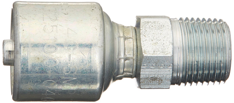 [Australia - AusPower] - Gates G25100-0406 4G-6MP MegaCrimp Coupling, 0.25" Hose ID, 3/8-18 Thread Size 