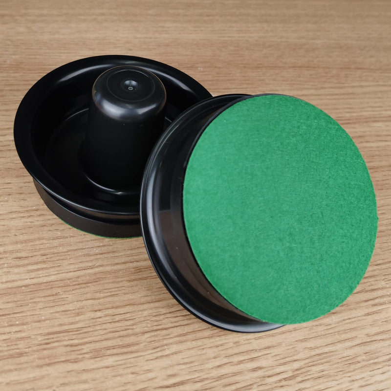 [Australia - AusPower] - WALIKEN Air Hockey Pushers and Air Hockey Pucks, Replacement Accessories for Game Tables(2Striker, 4Puck Pack) hand-held 