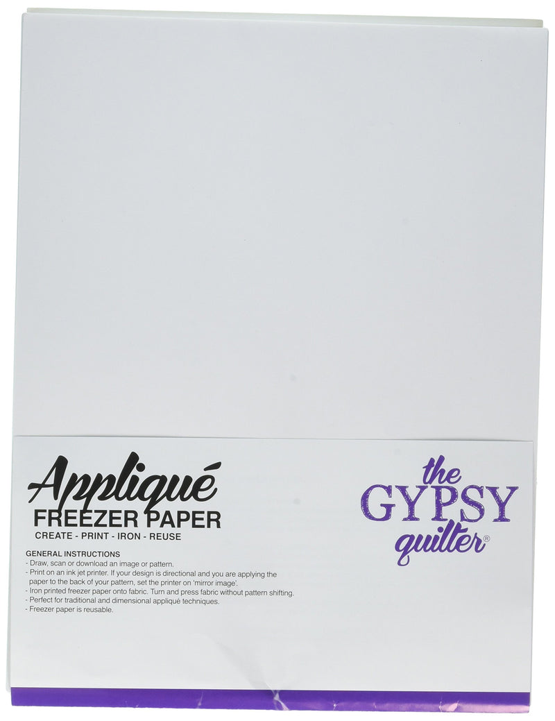 [Australia - AusPower] - Gypsy Quilter Freezer Paper 8 1/2in x 11in Heavy Weight White 