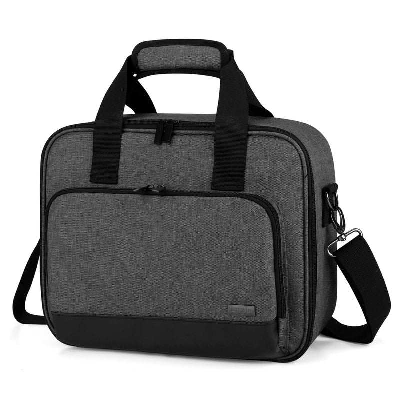 [Australia - AusPower] - Luxja Projector Case, Projector Bag with Accessories Storage Pockets (Compatible with Most Major Projectors), Medium(13.75 x 10.5 x 4.5 Inches), Black 