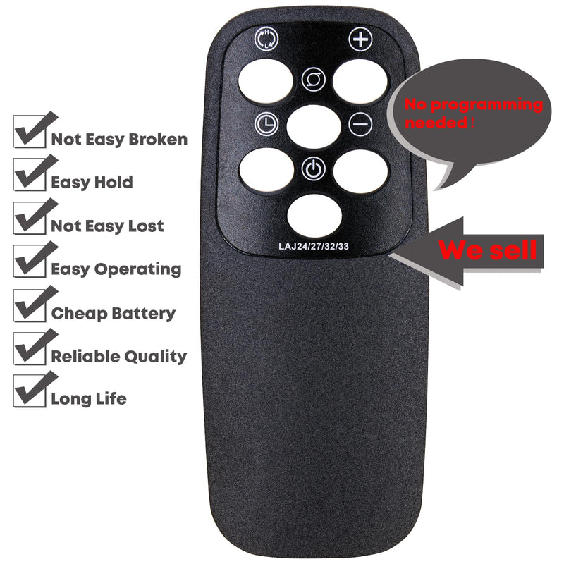[Australia - AusPower] - Replacement Remote Control for Lasko 2033617A 2033617B 2033627 5790 5592 CT22410 CT22420 CT16670 CT22650 CT22722 CT22766 CT30754 CT30754C CT32950 CT32960 751320 5165 5160 Ceramic Tower Heater 
