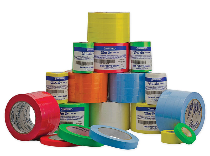 [Australia - AusPower] - SP Bel-Art Clear Tape for Protective Labeling System; 36yd Length, 1 in. Width, 1 in. Core (Pack of 3) (F13491-0100) 1" Width 