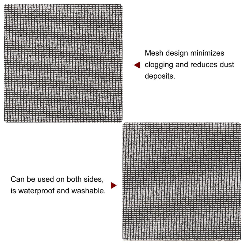 [Australia - AusPower] - HARFINGTON 30pcs 80 Grits Mesh Sanding Screen Sheets 4-1/2" x 11" Wet or Dry Sandpaper Dust Free Abrasive Pads for Car Wood Drywall Metal Polishing & Grinding 80 Grit 