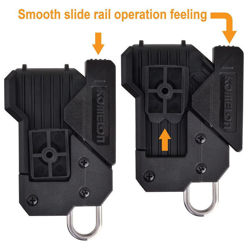[Australia - AusPower] - New Komelon Belt Clip Holder Quick-Draw Safety Tools for Measuring Measure Tape with English Manual 