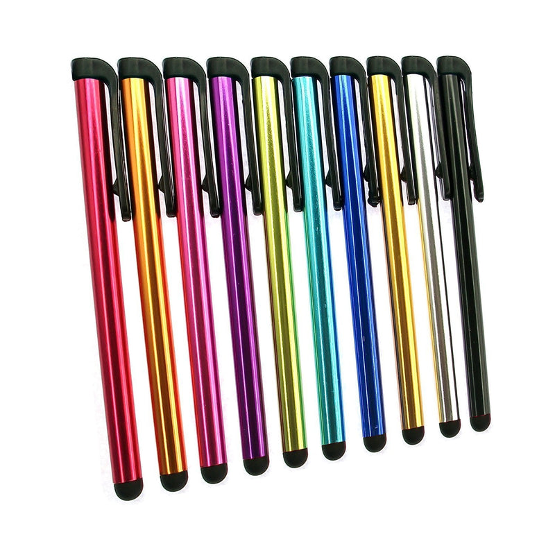 [Australia - AusPower] - Metal Stylus Touch Screen Pen Compatible with Apple iPhone 4 4S 5 5S 5C 6 6 Plus iPad Galaxy Tablet Smartphone PDA (50pcs Mixed Colors 50pcs Mixed Colors 