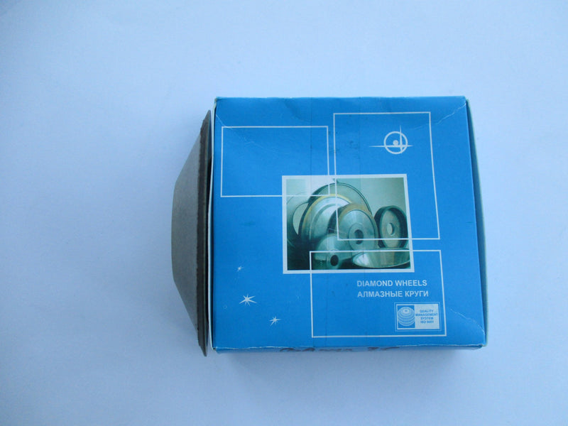 [Australia - AusPower] - Dia 3" (75mm.) Hole 0.79" (20mm.) Type: 12R4 Dish Abrasive Diamond Grinding Wheel for Carbide Teeth, Circular Saw (125/100 Micron = 150 Grit) 125/100 Micron = 150 Grit 