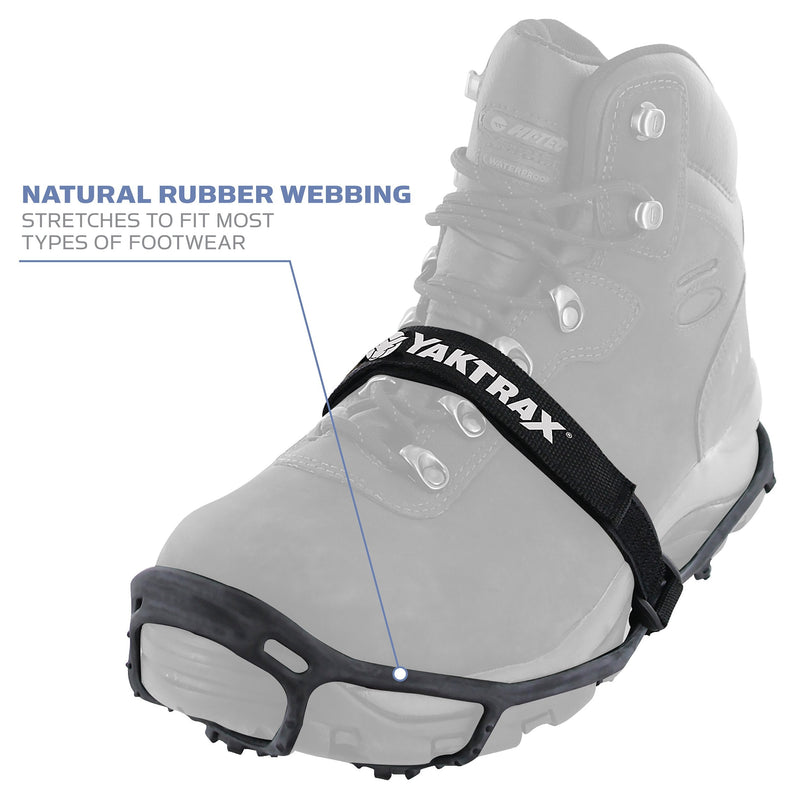 [Australia - AusPower] - Yaktrax Spikes for Walking on Ice and Snow (1 Pair) Large/X-large (Shoe Size: W 9.5+/M 8-12) 