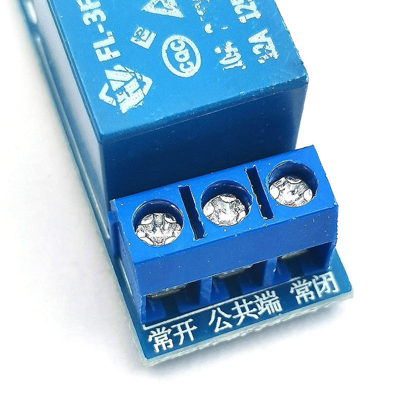[Australia - AusPower] - FainWan 5pcs DC 5V 1 Channel Relay Module Interface Board Shield Low Level Trigger for SCM Household Appliance Control 