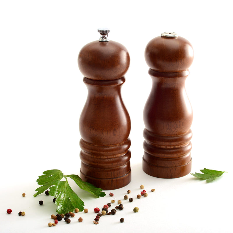 [Australia - AusPower] - Norpro 6 Inch Peppermill and Salt Shaker Set, 6in/15cm, as shown 1 Modern 