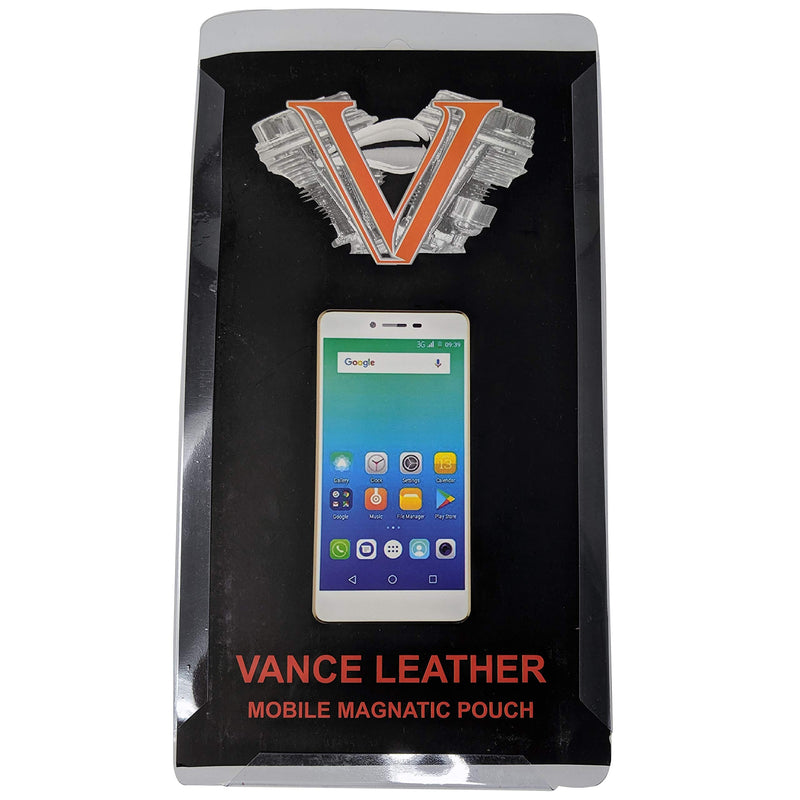 [Australia - AusPower] - Motorcycle Magnetic Cell Phone & GPS Holder Tank Bag Compatible i phone, Samsung Blk Waterproof 