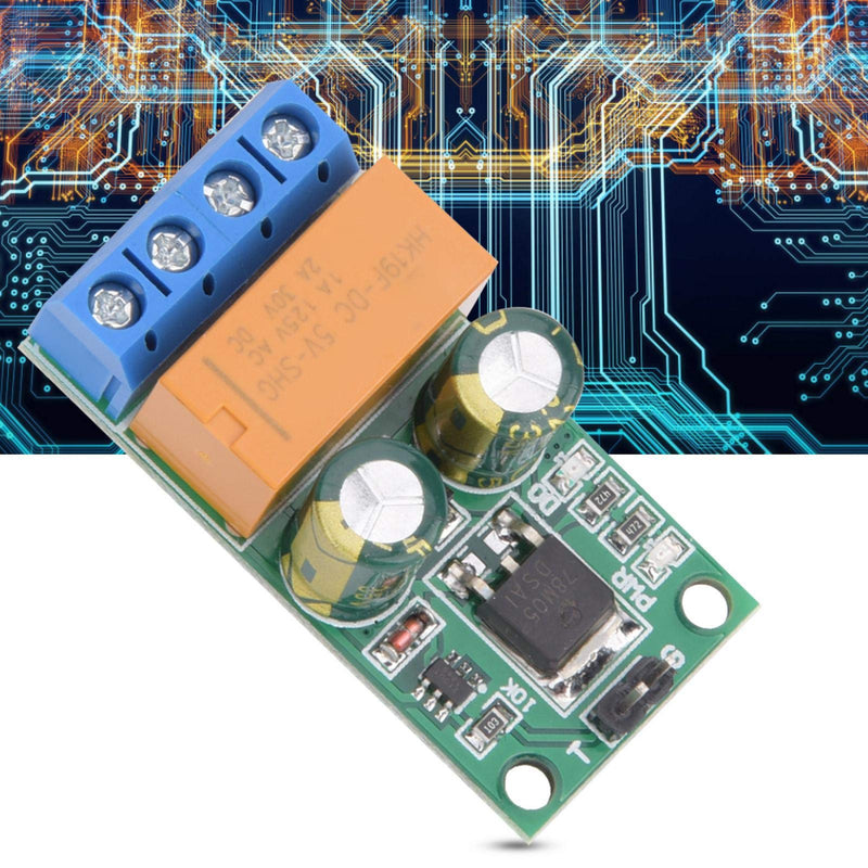 [Australia - AusPower] - DR55B01 DC Motor forward/Reverse Controller Board, Self Locking Reverse Polarity Relay Motor Control Module (DC 6-24V) DC 6-24V 