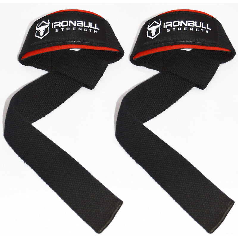 [Australia - AusPower] - Iron Bull Strength Wrist Wraps & Lifting Straps Combo 