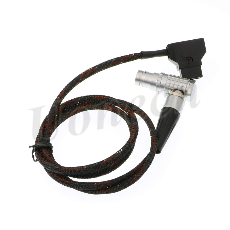 [Australia - AusPower] - Uonecn Right Angle 8 Pin Female to D-tap Flexible Power Cable for Arri Alexa Mini Camera 