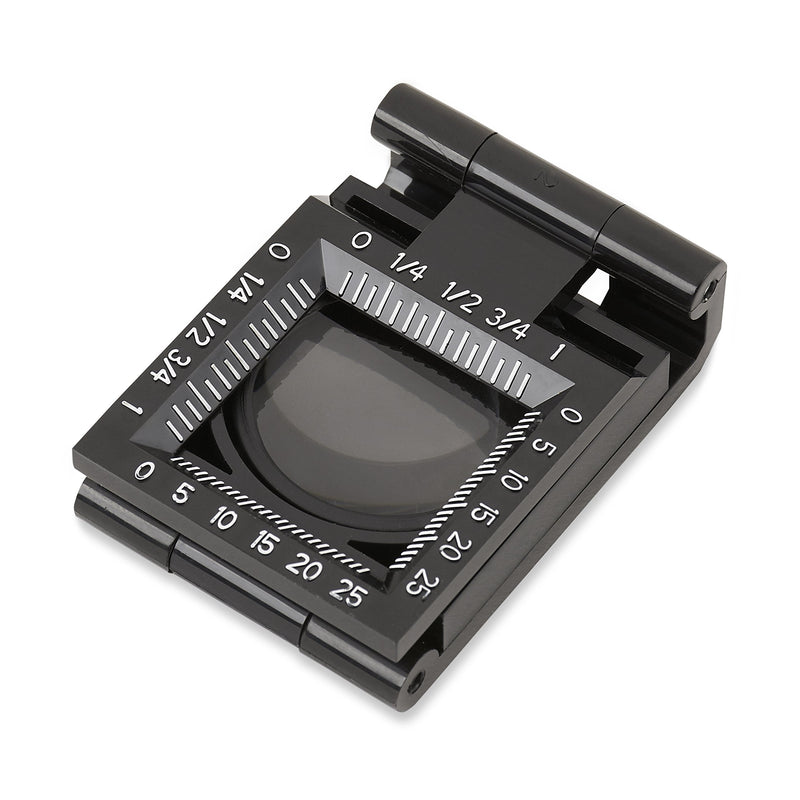 [Australia - AusPower] - Carson LinenTest 6.5x20mm or 5x30mm Folding Loupe Magnifiers For Stitch Counting, Printing, Fabric Identification, Inspecting Small Parts and More (LT-20 or LT-30) 5x30mm (LT-30) 