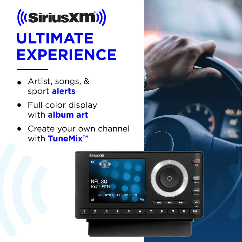 [Australia - AusPower] - SiriusXM Onyx Plus Satellite Radio w/ Vehicle Kit, Get SiriusXM for as Low as $8.25 a Month with Subscription – Enjoy SiriusXM Through your Existing Car Stereo Onyx Plus with Vehicle Kit 