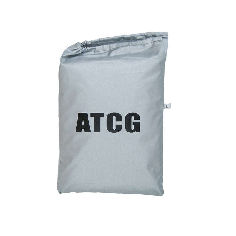 [Australia - AusPower] - ATCG Bike Cover 190T Nylon Waterproof Bicycle Cover for Mountain Bike, Road Bike Outdoor Storage, L Black 